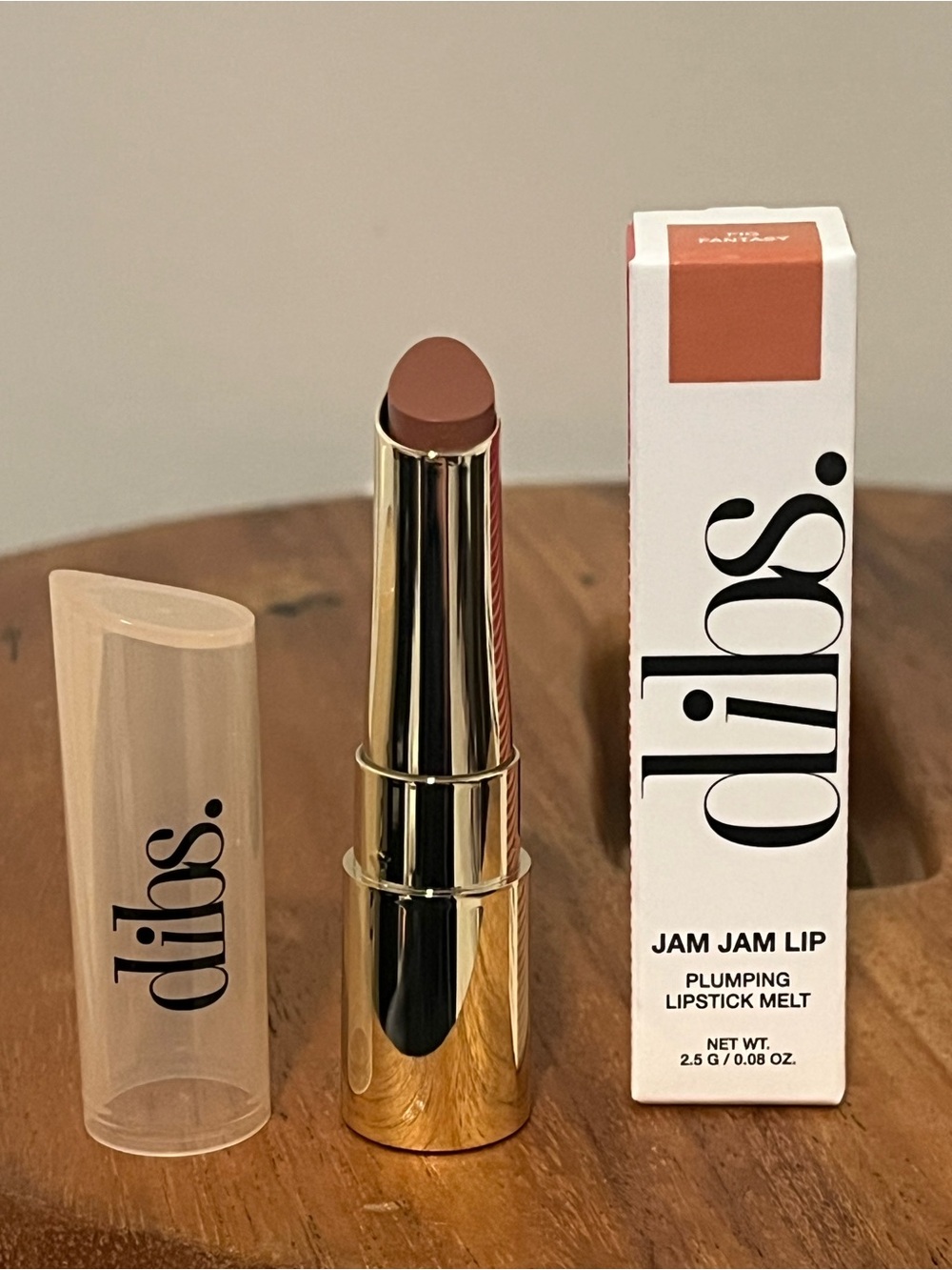 dibs. Jam Jam Lip Plumping Lipstick Melt — Fig Fantasy